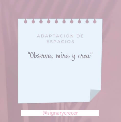 Adaptación de Espacios